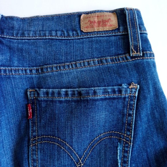 LEVIS Red Tab Juniors Girls Boyfriend Fit Jeans Size 5 - Picture 4 of 11